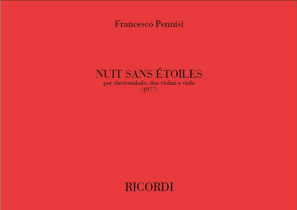 Nuit Sans Etoiles